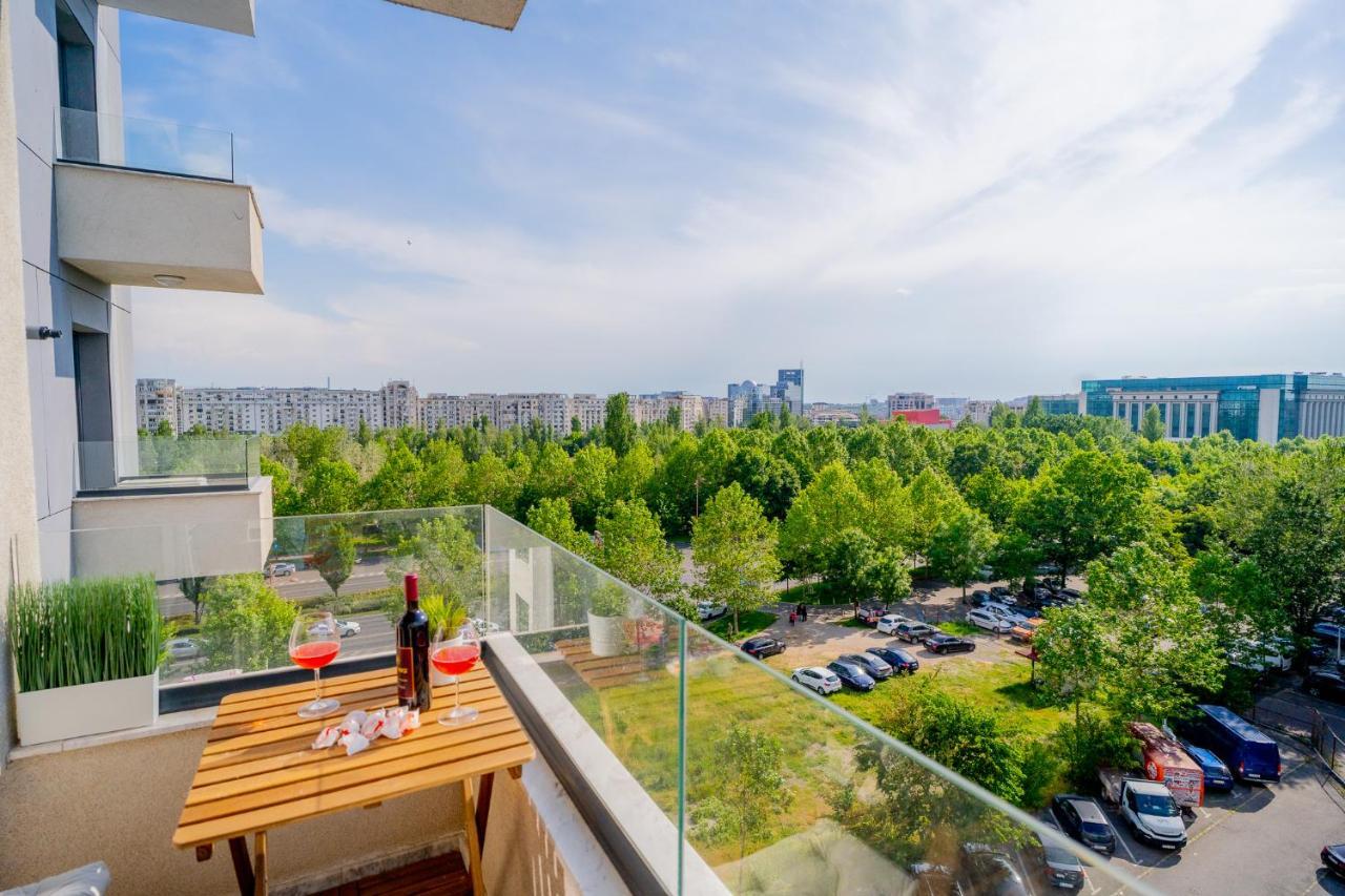 בוקרשט Union Plaza - Balcony Delight In City Center מראה חיצוני תמונה